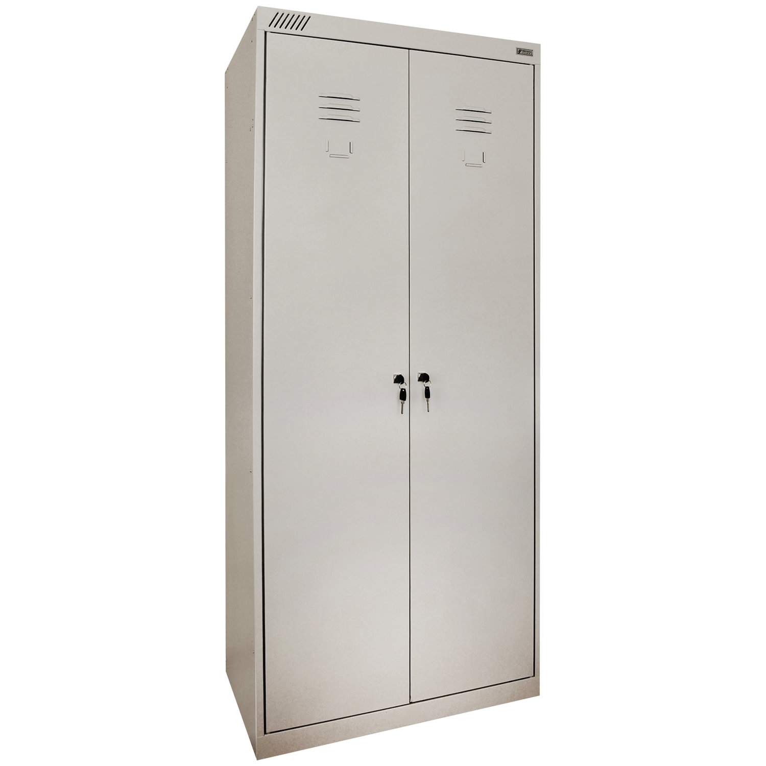 Шкаф металлический хозяйственный ШМ-У 22-800, двухсекционный,