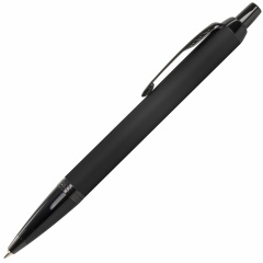 Ручка шариковая PARKER "IM Achromatic Black BT", черный матовый, нержавеющая сталь, синяя, 2127618 фото