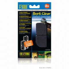 Угольный картридж к фильтрам Repti Clear F 250 и F 350 арт: РТ3610, РТ3620 (2 шт) PT3614 фото