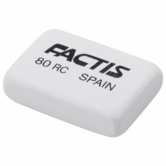 Ластик FACTIS 80 RC (Испания), 28х20х7 мм, белый, прямоугольный, CNF80RC фото