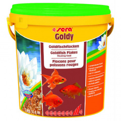 Сера Корм для золотых рыб в хлопьях GOLDY NATURE 12 г (пакетик) фото