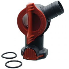 Кран AquaStop с 2-мя упл.кольцами для фильтров Fluval FX4/FX5/FX6. A20216 фото