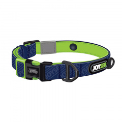 Ошейник для собак JOYSER Walk Base Collar XL синий с зеленым фото