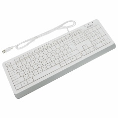 Клавиатура проводная A4TECH Fstyler FK10, USB, 104 кнопки, белая, 1147536 фото