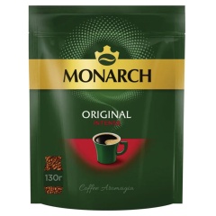 Кофе растворимый MONARCH "Intense" 130 г, сублимированный, ш/к 72750, 4091472 фото