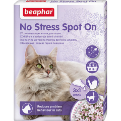 Beaphar успокаивающие капли No Stress Spot On для кошек. 3 пипетки фото