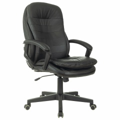 Кресло офисное BRABIX PREMIUM "Omega EX-589", экокожа, черное, 532094 фото
