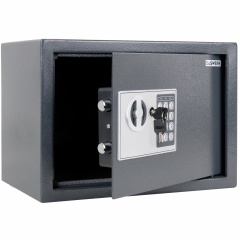 Сейф мебельный DASWERK SC-250EL (250х350х250 мм), электронный замок, графит, 291343 фото