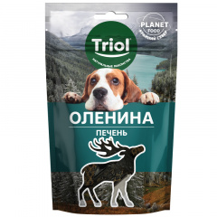 Лакомство для собак "Печень оленя", 50г, серия PLANET FOOD, Triol фото