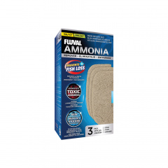 Губка пористая AMMONIA REMOVER с ионообменной смолой для фильтров fluval 107/207. A257 фото