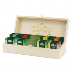 Чай AHMAD "Contemporary" набор в деревянной шкатулке, ассорти 10 вкусов по 10 пакет., Z583-2 фото