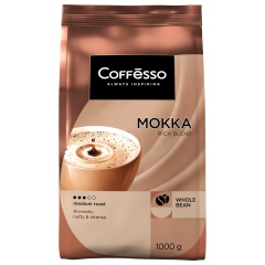 Кофе в зернах COFFESSO "Mokka" 1 кг, ш/к 08194, 102485 фото