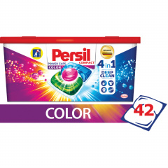 Средство для стирки в капсулах 42 шт. PERSIL (Персил) Power caps Color, для цветного белья, 2485888 фото