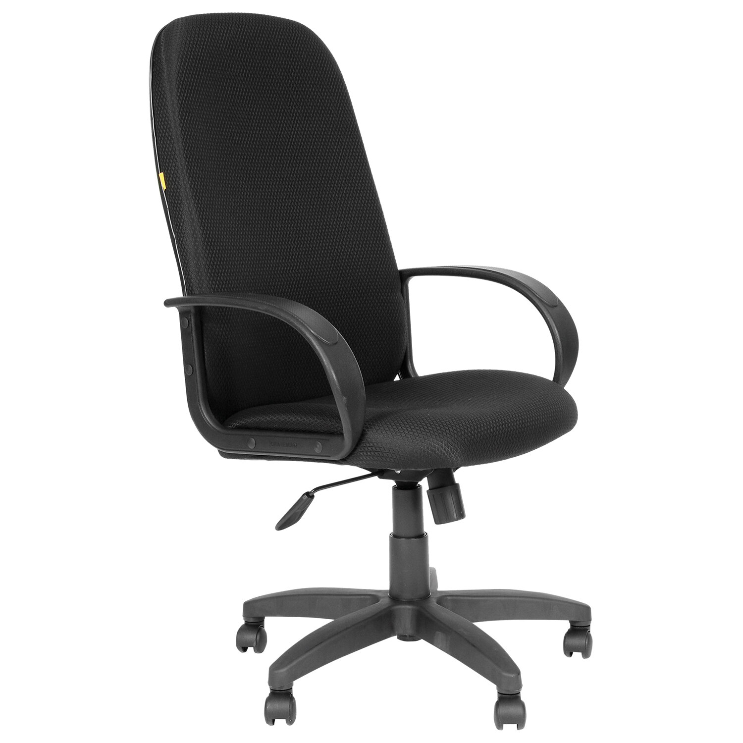 Кресло для руководителя chairman 668 lt черное экокожа пластик