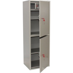 Шкаф металлический для документов BRABIX "KBS-023Т", 1253х420х350 мм, 27,5 кг, 2 отделения, сварной, 291155 фото