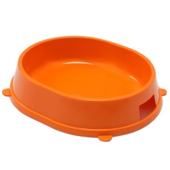 Миска пластиковая "Карамель", оранжевая, 0,2л, Gamma фото