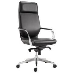 Кресло офисное BRABIX PREMIUM "Resonance EX-755", мультиблок, алюминий, экокожа, черное, 532487 фото