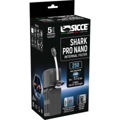 SICCE, Внутренний фильтр для аквариумов 40-50 л "Shark PRO NANO 250", 250 л/ч. 81108 фото