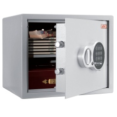 Сейф мебельный AIKO "T-28 EL", 280х340х295 мм, 8 кг, электронный замок, крепление к стене фото