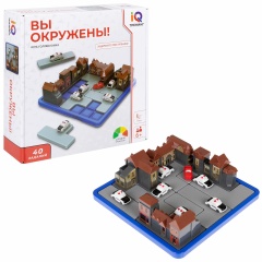 Настольная логическая игра IQ ТРЕНИНГ "Вы окружены!", 1TOY, Т25559 фото