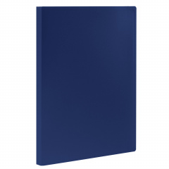 Папка 10 вкладышей STAFF, синяя, 0,5 мм, 225688 фото