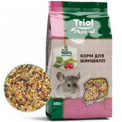 Корм Triol Original для шиншилл, 450г, Triol фото
