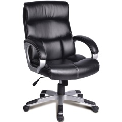 Кресло офисное BRABIX "Impulse EX-505", экокожа, черное, 530876 фото