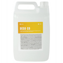 Антисептик для рук и поверхностей спиртосодержащий (70%) 5л GRASS DESO C9, дезинфицирующий, жидкость, 550055 фото