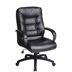 Кресло офисное BRABIX "Supreme EX-503", экокожа, черное, 530873 фото