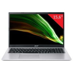Ноутбук ACER Aspire 3 A315-58 15,6", Core i5 1135G7 8 Gb, SSD 256 Gb, NO DVD, no OS, серебряный, NX.ADDEM.00E фото