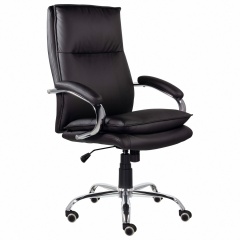 Кресло офисное BRABIX PREMIUM "Cuba EX-542", экокожа, черное, 532549 фото