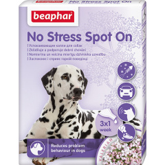 Beaphar успокаивающие капли No Stress Spot On для собак. 3 пипетки фото