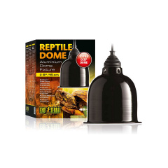 Светильник Reptile Dome с отражателем для ламп до  75 Вт 15.2x12.7 см. PT2348 фото
