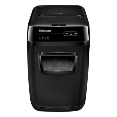 Уничтожитель (шредер) FELLOWES AUTOMAX 200C, 4 уровень секретности, фрагменты 4х38 мм, 200 листов, корзина 32 литра, FS-465, FS-46536 фото