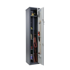 Сейф оружейный AIKO "Беркут 150", 1480х300х300 мм, 34 кг, на 4 ствола, 2 ключевых замка фото