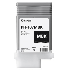 Картридж струйный CANON (PFI-107MBK) PF680/685/780/785, матовый, черный, оригинальный, 130 мл, 6704B001 фото