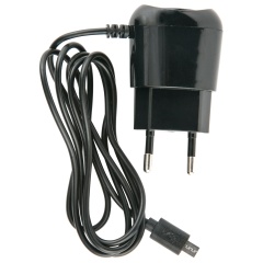 Зарядное устройство сетевое (220 В) RED LINE TCP-1A, кабель micro USB 1 м, выходной ток 1 А, черное, УТ000010348 фото
