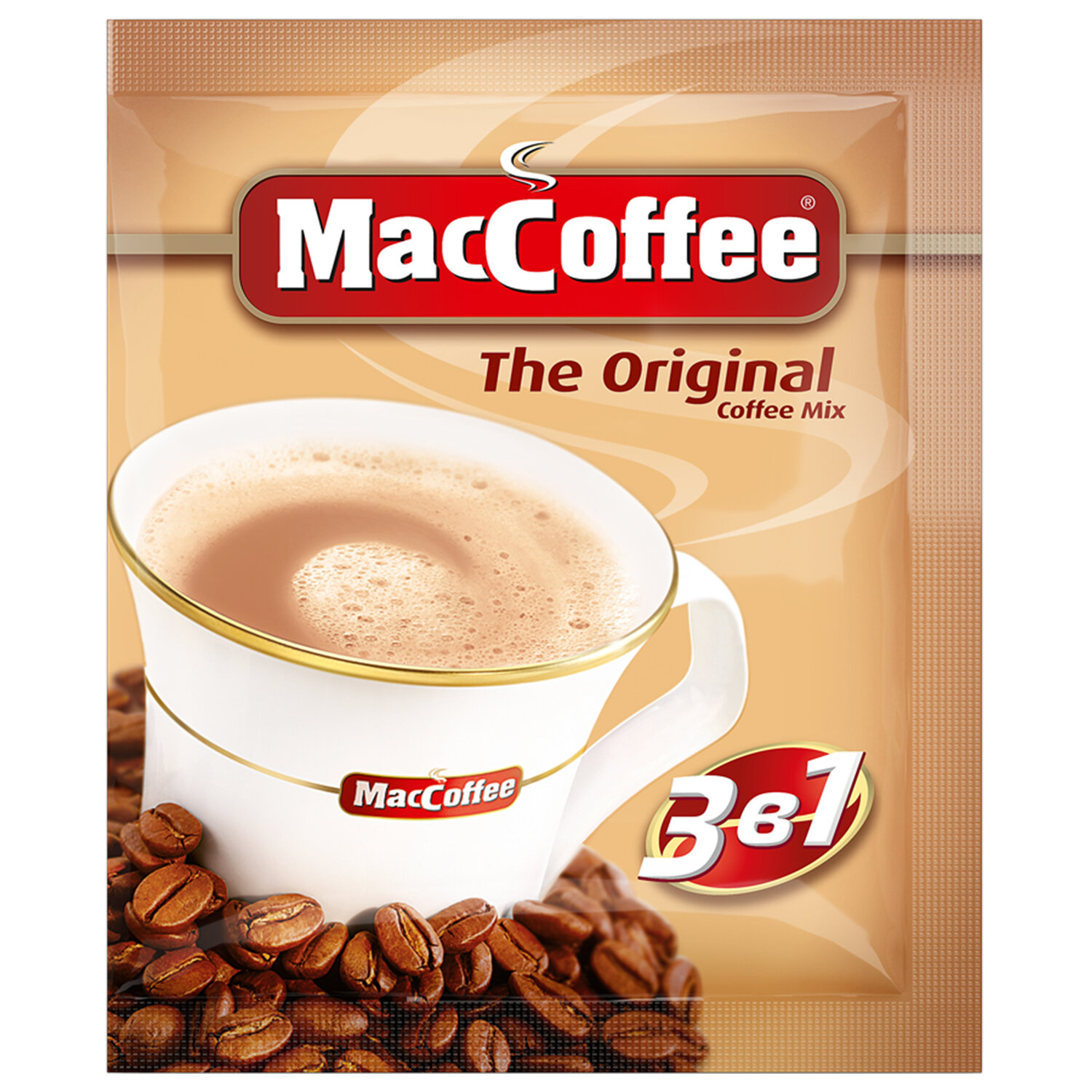 Кофе MACCOFFEE французская ваниль 3 в 1