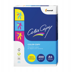 Бумага COLOR COPY, А4, 200 г/м2, 250 л., для полноцветной лазерной печати, А++, Австрия, 161% (CIE), A4-26461 фото
