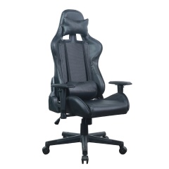 Кресло компьютерное BRABIX "GT Carbon GM-115", две подушки, экокожа, черное, 531932 фото