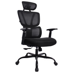 Кресло BRABIX PREMIUM "Fargo ER-710", синхромеханизм, 3D подлокотники, сетка/ткань TW, черное, 532949 фото