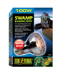 Лампа для болотных и водяных черепах Swamp Basking Spot 100 Вт. PT3782 фото