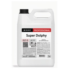 Средство для уборки санитарных помещений 5л PRO-BRITE SUPER DOLPHY, кислотное, концентрат, 017-5 фото