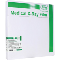 Рентгеновская пленка зеленочувствительная, SFM X-Ray GF, КОМПЛЕКТ 100 л., 35х35 см, 629108 фото