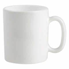 Набор кружек для чая и кофе, 6 штук, объем 320 мл, белое стекло, "Essence White", LUMINARC, N1230 фото