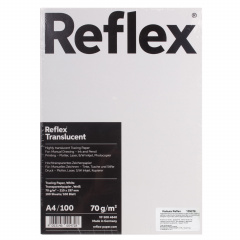 Калька REFLEX А4, 70 г/м, 100 листов, Германия, белая, R17118 фото