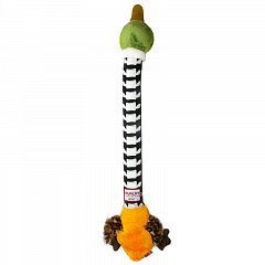 Игрушка для собак Утка с хрустящей шеей и пищалкой 54см, серия CRUNCHY NECK фото