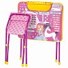 Комплект детской мебели розовый ПРИНЦЕССА: стол + стул, пенал, BRAUBERG NIKA KIDS, 532635