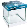 Аквариум "Crystal" 6002S, 18л, серебро, 250*250*300мм, Laguna