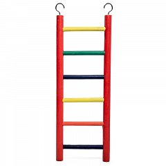 Игрушка для птиц "Лестница разноцветная", 330*110мм, Triol фото